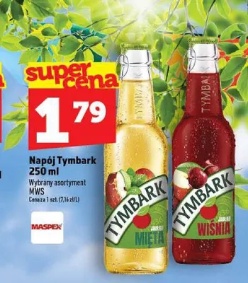 Napój Tymbark Jabłko Mięta promocja w TOPAZ