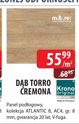 Panel podłogowy Krono Original Dąb Torro Cremona promocja w Dobre Dla Domu