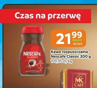 Kawa rozpuszczalna Nescafe Classic promocja w Gama