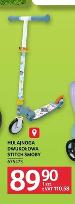 Hulajnoga dwukołowa Stitch Smoby promocja w Selgros