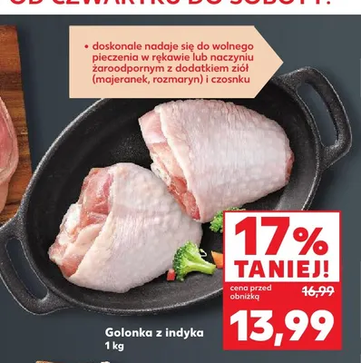 Golonka z indyka promocja w Kaufland
