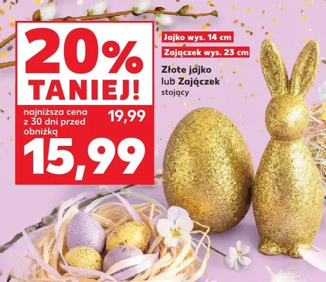 Złote jajko  promocja w Kaufland