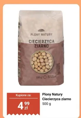 Ciecierzyca ziarno Plony Natury promocja w Biedronka