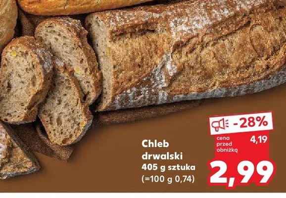 Chleb drwalski promocja w Kaufland