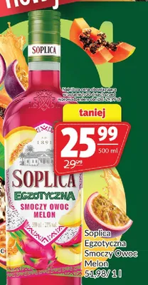 Likier Soplica Egzotyczna Smoczy Owoc Melon promocja w Prim Market