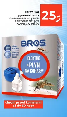 Elektro z płynem na komary promocja w Dealz