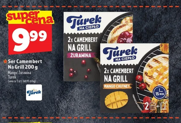 Ser Camembert na grill z mango chutney Turek promocja w TOPAZ