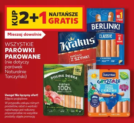 Parówki Berlinki Classic promocja w Kaufland