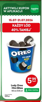 Lody Oreo Mini Bites promocja w Żabka