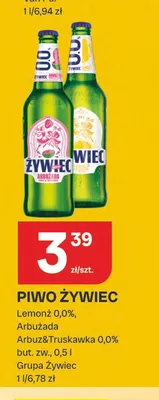 Piwo bezalkoholowe Żywiec Arbuzada promocja w Chorten