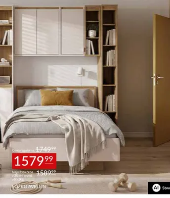 Łóżko Avellin promocja w Abra Meble