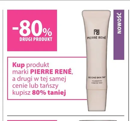 Produkty marki Pierre René promocja w Hebe
