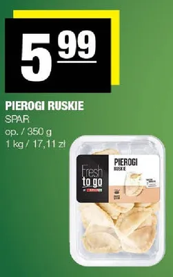Pierogi ruskie promocja w SPAR