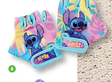 Rękawiczki rowerowe, dziecięce promocja w Biedronka