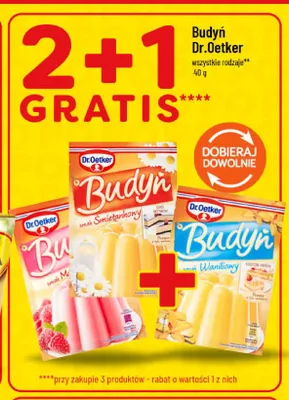 Budyń malinowy Dr.Oetker promocja w POLOmarket