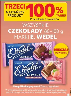 Czekolada mleczna wiśniowo-jogurtowa promocja w Kaufland