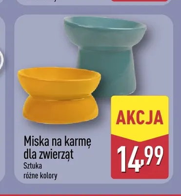 Miska na karmę dla zwierząt promocja w Aldi