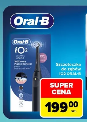Szczoteczka do zębów iO2 Oral-B promocja w Carrefour