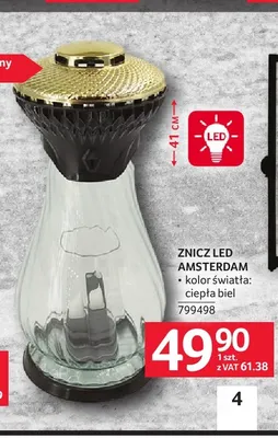 Znicz LED Amsterdam promocja w Selgros