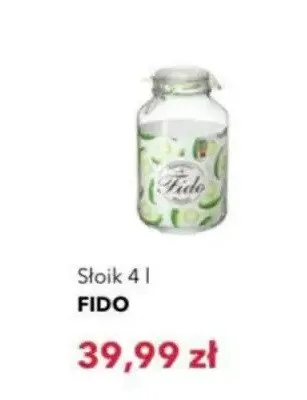 Słoik Fido 4 l promocja w Nela