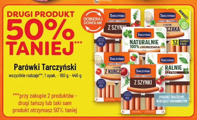 Parówki Tarczyński promocja w POLOmarket