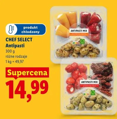 Antipasti Chef Select promocja w Lidl