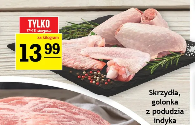 Golonka z podudzia indyka promocja w Gram Market