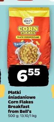 Płatki śniadaniowe Corn Flakes Bell's promocja w Netto
