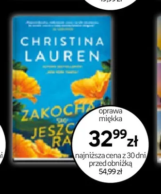 Książka Zakochaj się jeszcze raz Christina Lauren promocja w Empik