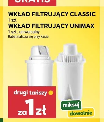Wkład filtrujący Unimax promocja w Stokrotka
