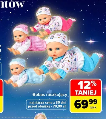 Bobas raczkujący promocja w Carrefour Market