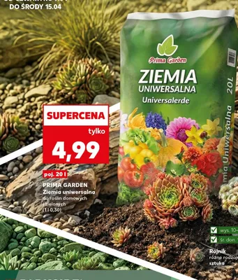 Ziemia uniwersalna do roślin domowych i balkonowych promocja w Kaufland
