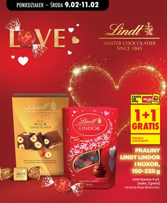 Praliny Lindor promocja w Biedronka