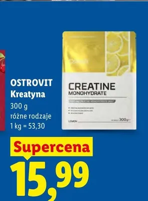 Kreatyna Ostrovit promocja w Lidl