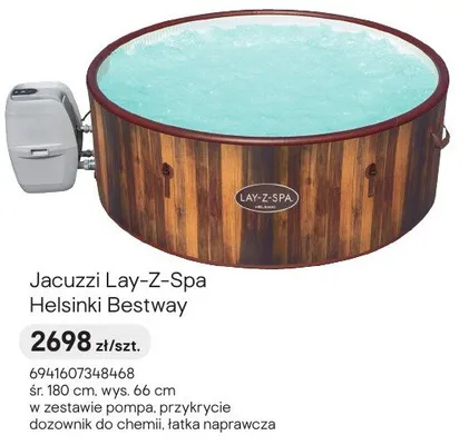 Jacuzzi Lay-Z-Spa Helsinki promocja w Castorama