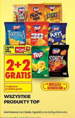Popcorn serowy promocja w Biedronka