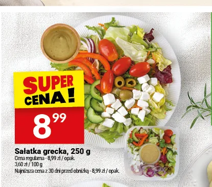 Sałatka grecka promocja w Twój Market