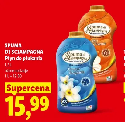 Płyn do płukania SPUMA DI SCIAMPAGNA Soffio d'Oriente promocja w Lidl