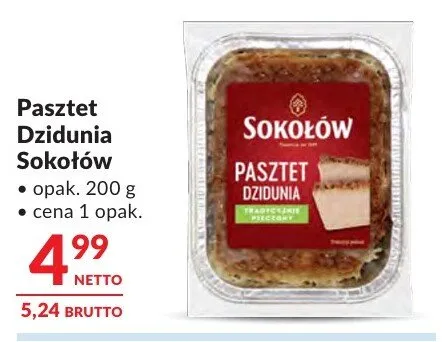 Pasztet Dzidunia Sokołów promocja w Makro