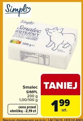 Smalec promocja w Carrefour