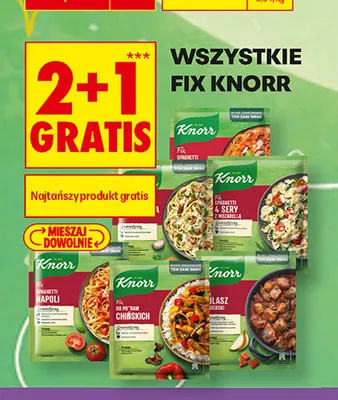 Fix Knorr do potraw chińskich promocja w Biedronka