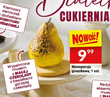 Monoporcja gruszkowa Białecki promocja w Twój Market