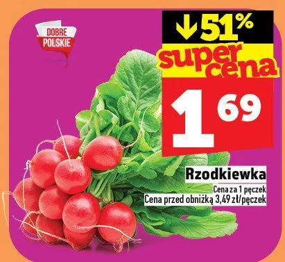 Rzodkiewka promocja w TOPAZ
