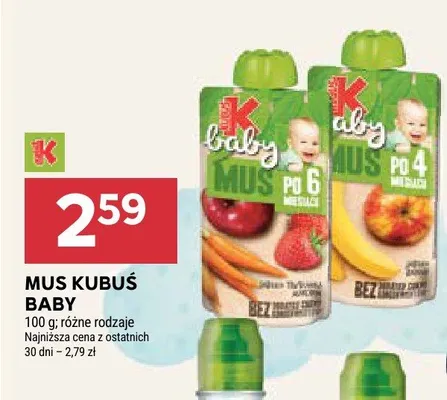 Mus Kubuś Baby promocja w Stokrotka