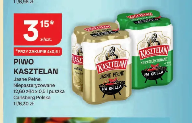 Piwo Kasztelan promocja w Chorten