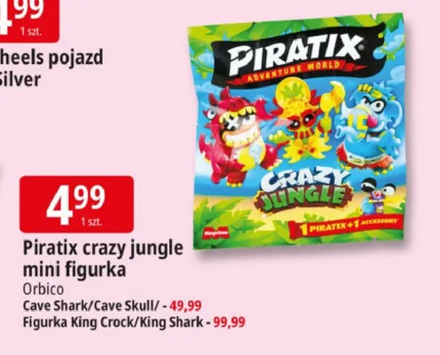 Piratix crazy jungle mini figurka promocja w Leclerc