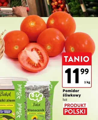 Pomidor śliwkowy promocja w Intermarche