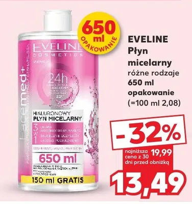 Płyn micelarny różne rodzaje promocja w Kaufland