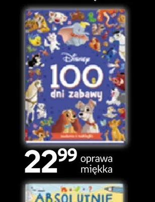 Książka Disney 100 dni zabawy promocja w Empik