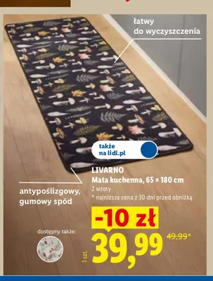 Mata kuchenna Livarno promocja w Lidl